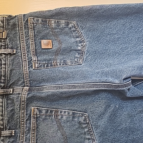 Men's Carhartt insulated jeans 35×34 - Picture 6 of 8